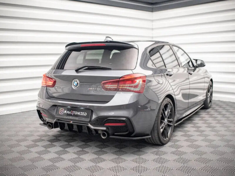 Maxton Design Rear Side Splitters V.3 BMW 1-Series F20 M-power Facelift - Image 2