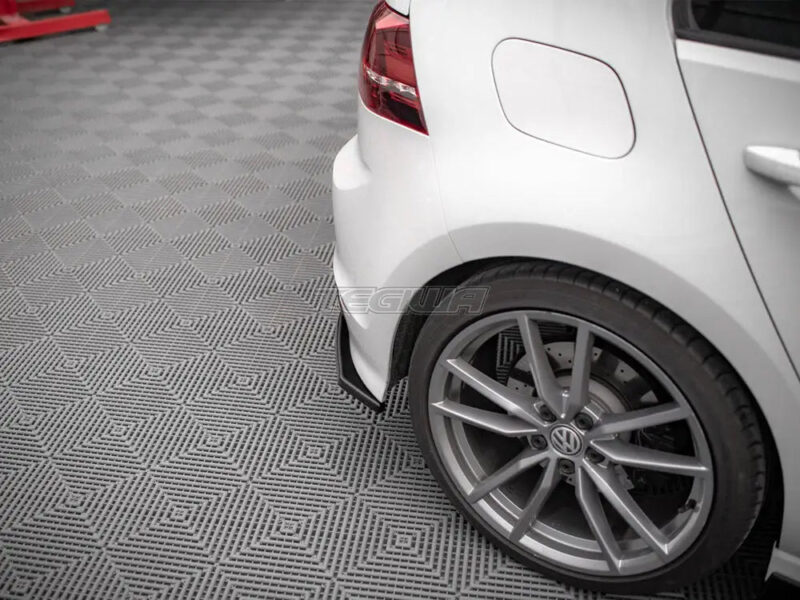 Maxton Design Rear Side Splitters V.3 Volkswagen Golf R MK7 13-16 - Image 3