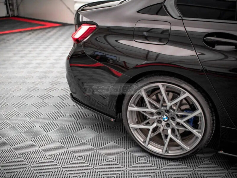 Maxton Design Rear Side Splitters V.4 BMW 3-Series M-Pack G20 G21 - Image 4