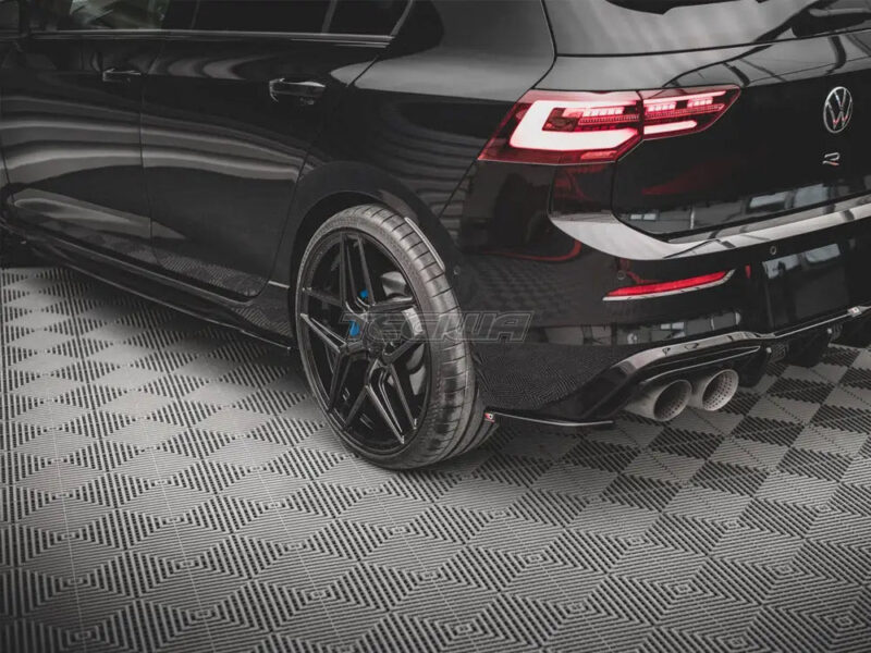 Maxton Design Rear Side Splitters V.4 Volkswagen Golf R MK8 20- - Image 3