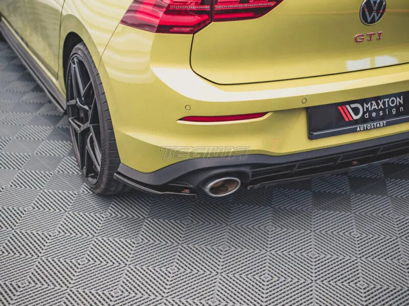 Maxton Design Rear Side Splitters V2 Volkswagen Golf 8 GTI Clubsport 20- - Image 3