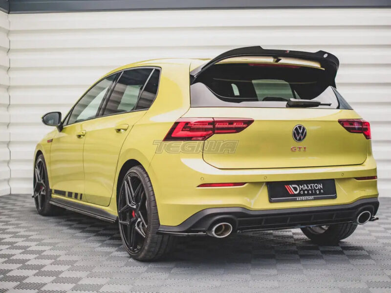 Maxton Design Rear Side Splitters V2 Volkswagen Golf 8 GTI Clubsport 20- - Image 2