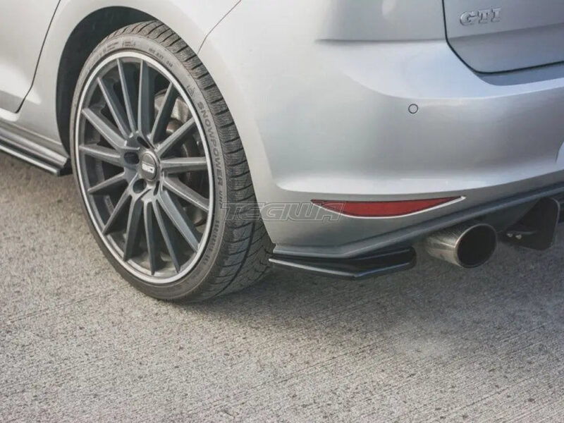 Maxton Design Rear Side Splitters V2 Volkswagen Golf MK7 GTI 13-16 - Image 4