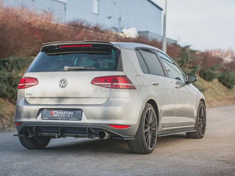 Maxton Design Rear Side Splitters V2 Volkswagen Golf MK7 GTI 13-16 - Image 2