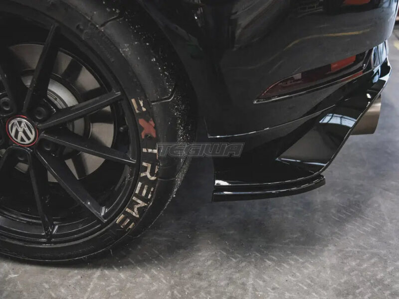 Maxton Design Rear Side Splitters Volkswagen Golf MK7.5 GTI TCR 2019 - Image 2