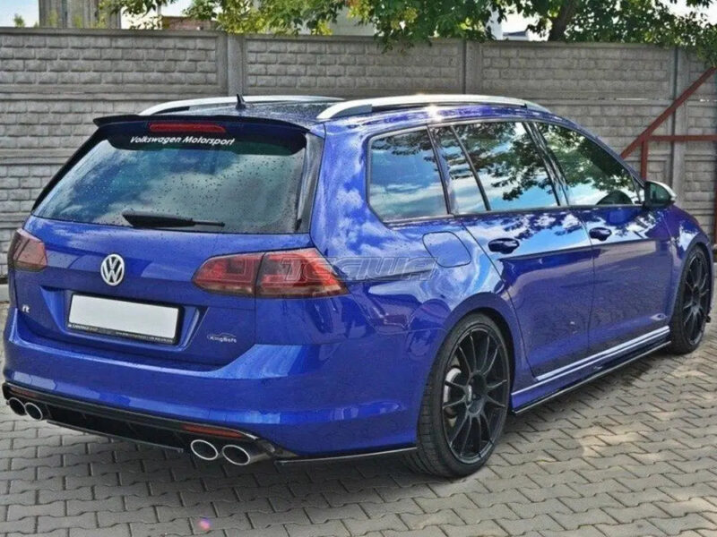 Maxton Design Rear Side Splitters Volkswagen Golf MK7 R Estate 17-19 - Image 2