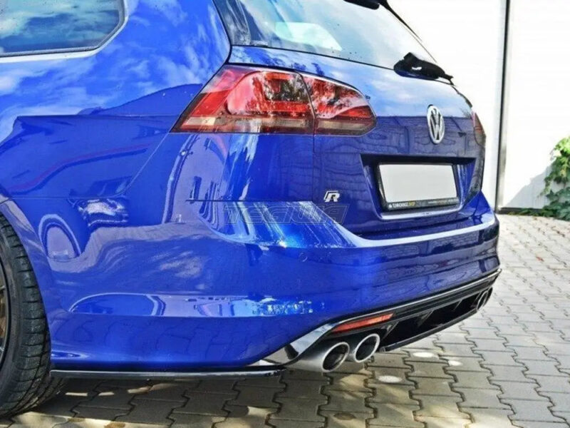 Maxton Design Rear Side Splitters Volkswagen Golf MK7 R Estate 17-19 - Image 3