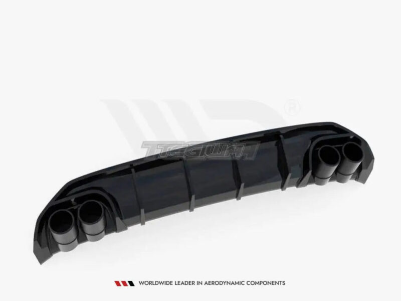 Maxton Design Rear Valance + Exhaust Ends Imitation Audi A3 S-line Sportback 8Y 2020- - Image 6