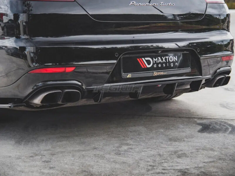 Maxton Design Rear Valance Porsche Panamera Turbo 970 Facelift 13-16 - Image 4