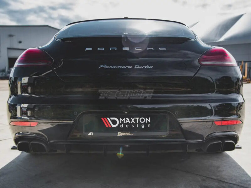 Maxton Design Rear Valance Porsche Panamera Turbo 970 Facelift 13-16 - Image 3