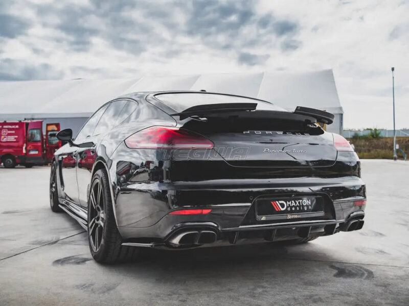 Maxton Design Rear Valance Porsche Panamera Turbo 970 Facelift 13-16 - Image 2