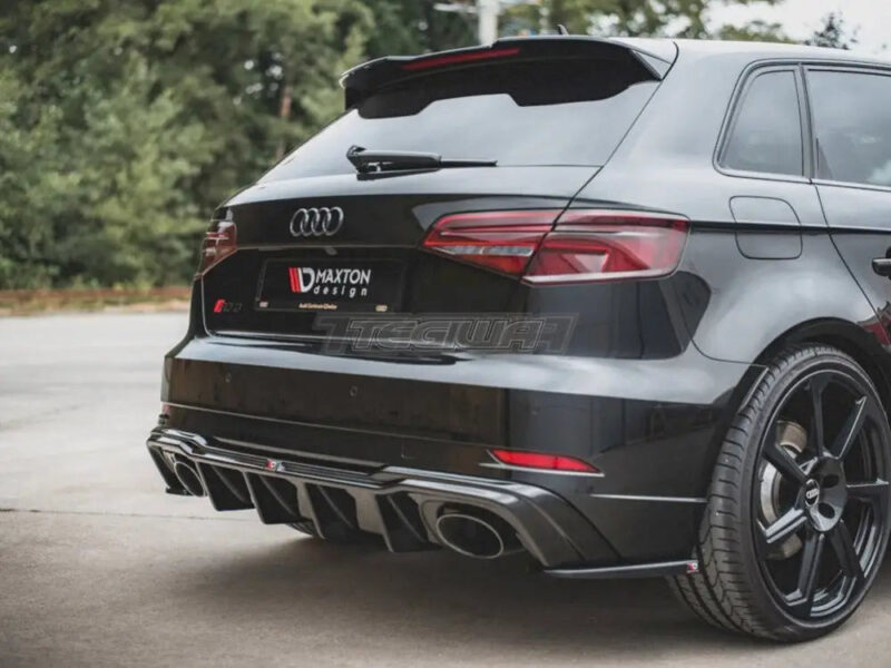 Maxton Design Rear Valance V.2 Audi RS3 8V Sportback Facelift 2017-UP - Image 3