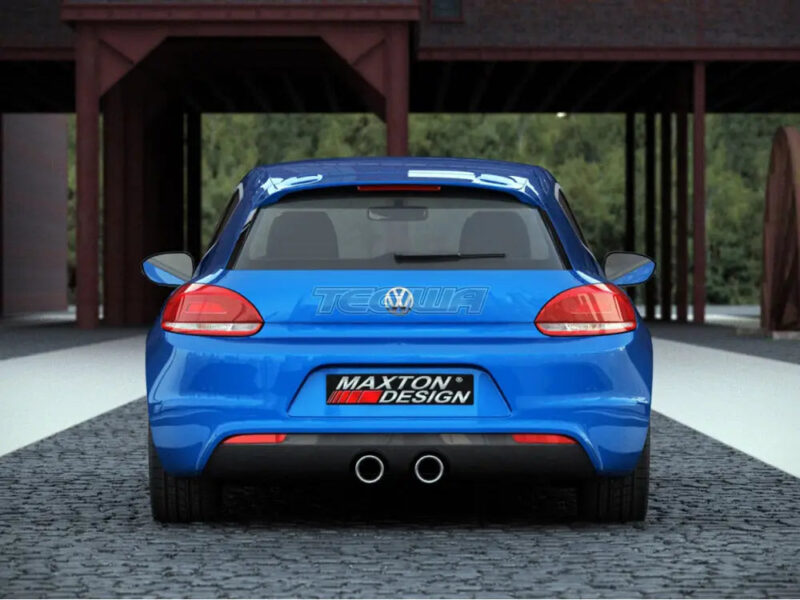 Maxton Design Rear Valance Volkswagen Scirocco III R With 2 Exhaust Holes - Image 3