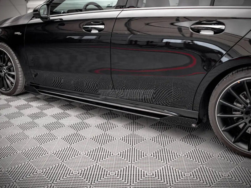 Maxton Design Side Flaps Mercedes A35 AMG AMG-Line Aero Pack W177 - Image 3