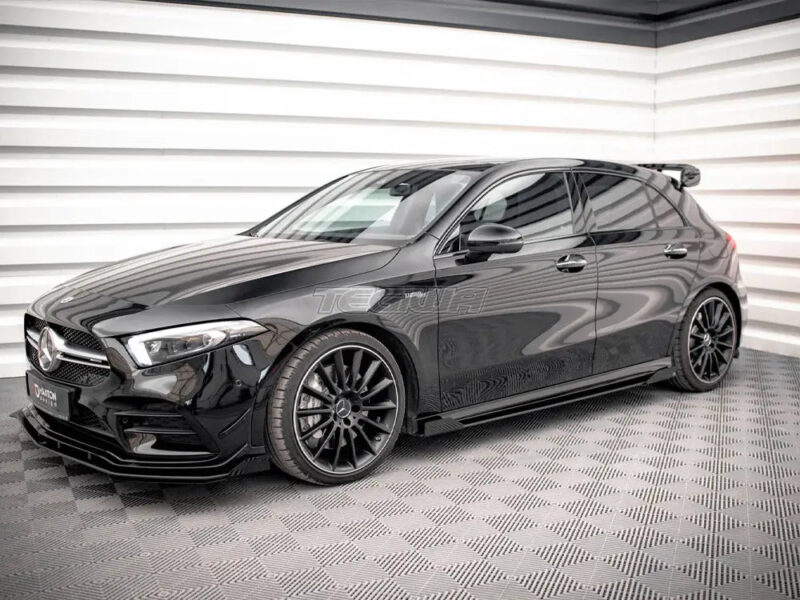 Maxton Design Side Flaps Mercedes A35 AMG AMG-Line Aero Pack W177 - Image 2