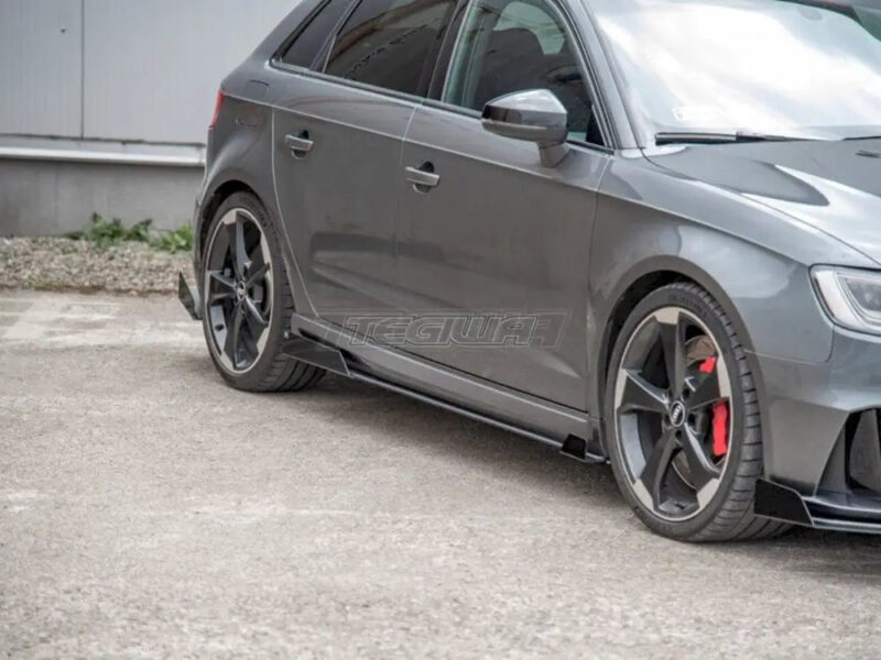 Maxton Design Side Skirt Flaps Audi RS3 8V Sportback 01-16 - Image 3