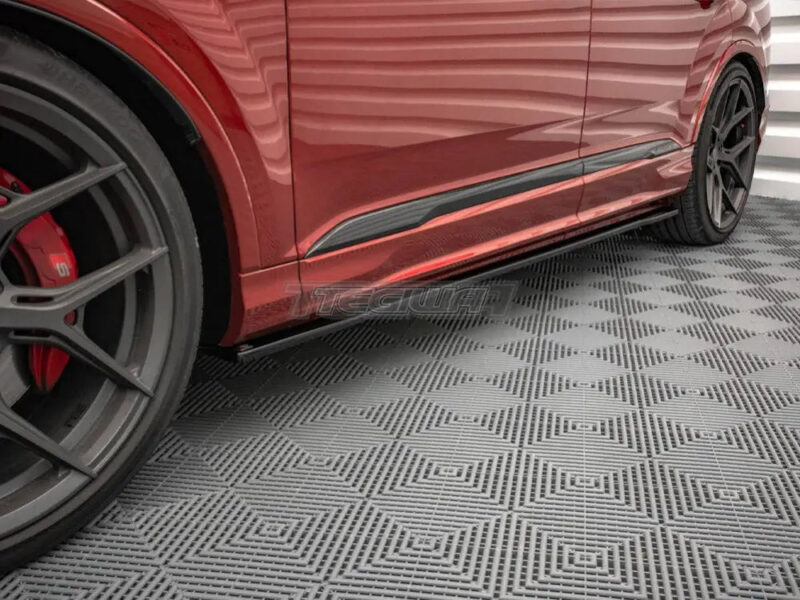 Maxton Design Side Skirts Diffusers Audi SQ7 Q7 S-line MK2 4M Facelift 2019- - Image 2