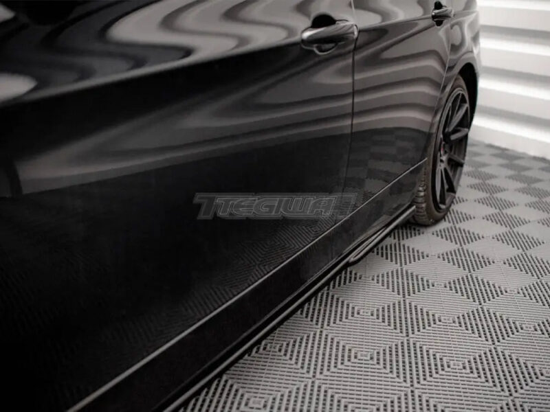 Maxton Design Side Skirts Diffusers BMW 3-Series E90 04-08 - Image 3