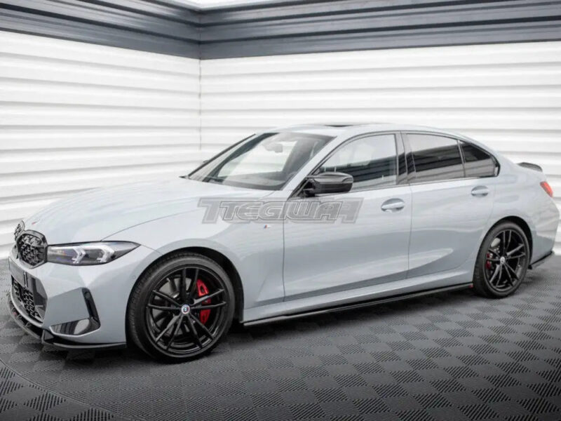 Maxton Design Side Skirts Diffusers BMW 3-Series M340i M-Pack G20 G21 Facelift - Image 2