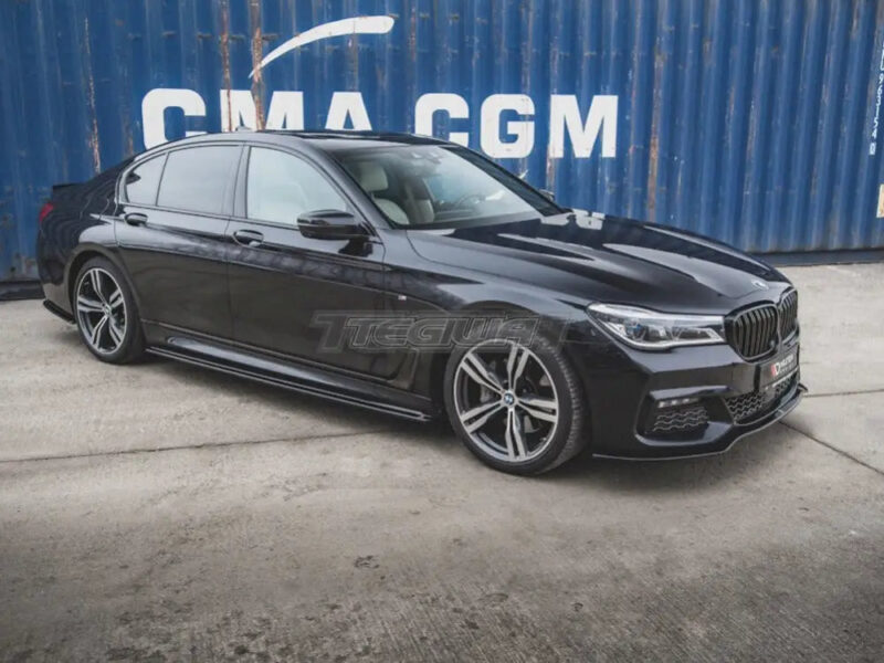 Maxton Design Side Skirts Diffusers BMW 7-Series M-pack G11 15-18 - Image 2