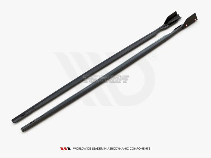 Maxton Design Side Skirts Diffusers +flaps V.2 Volkswagen Golf R MK8 20- - Image 5