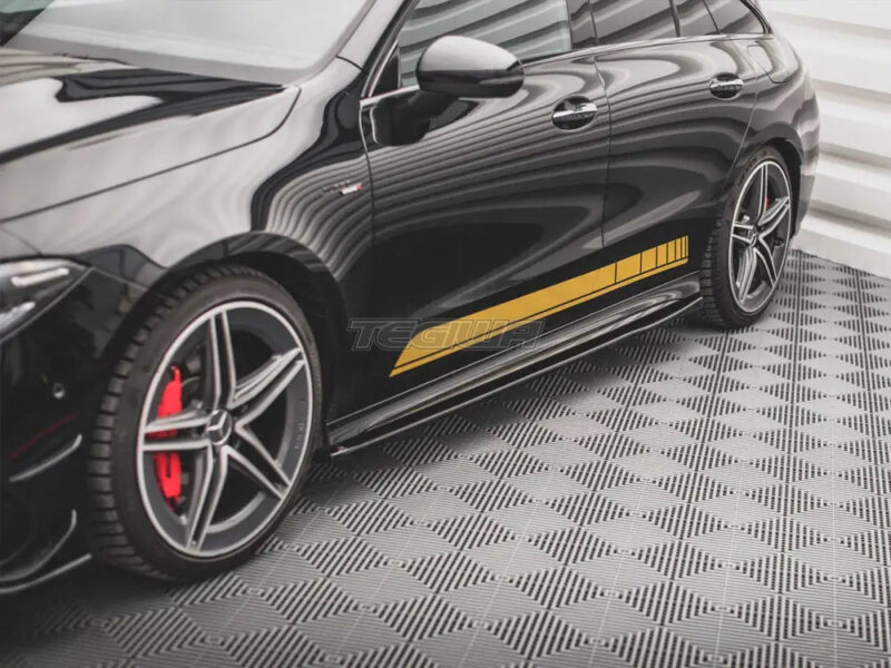 Maxton Design Side Skirts Diffusers Mercedes-amg CLA 35 45 C118 2019- - Image 3