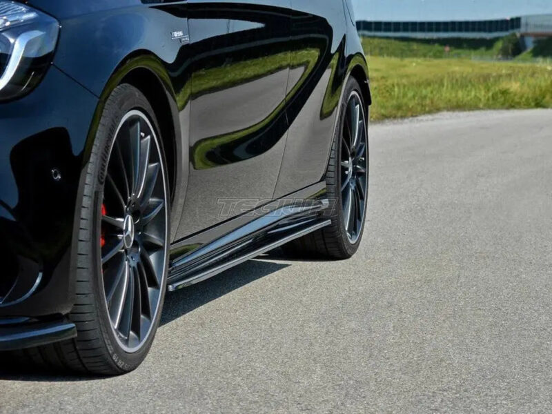 Maxton Design Side Skirts Diffusers Mercedes CLA 45 AMG C117 Facelift 2017-UP - Image 2