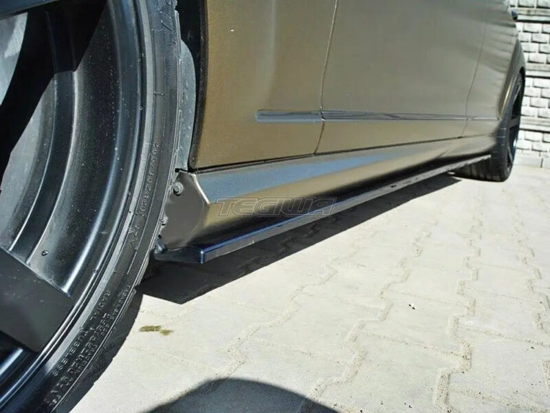 Maxton Design Side Skirts Diffusers Mercedes S-class W221 AMG LWB - Image 2
