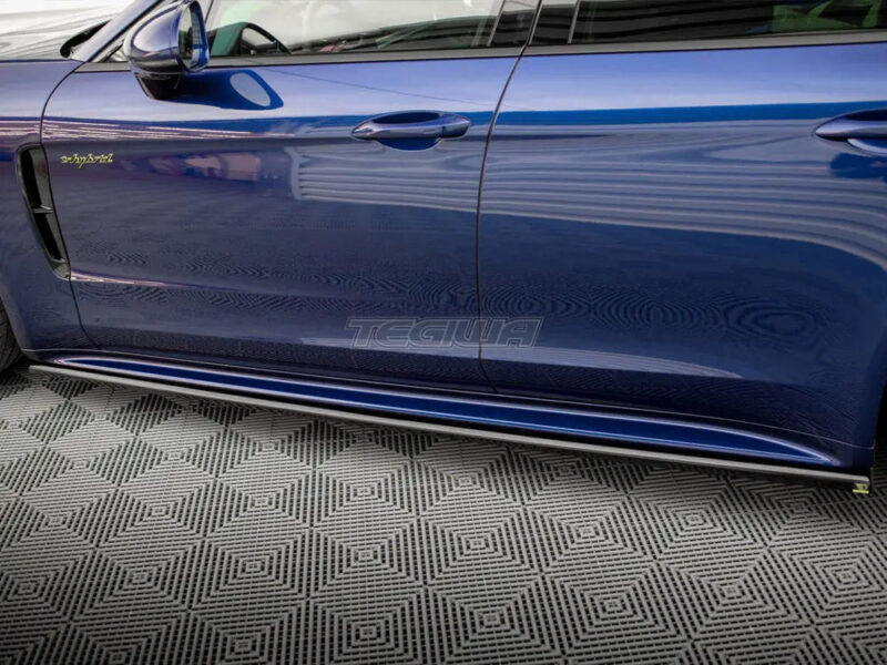 Maxton Design Side Skirts Diffusers Porsche Panamera E-Hybrid 971 Facelift - Image 3