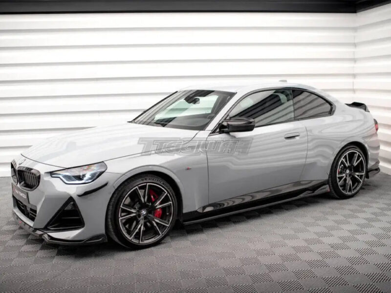 Maxton Design Side Skirts Diffusers V.1 BMW 2-Series Coupe M-Pack M240i G42 - Image 2