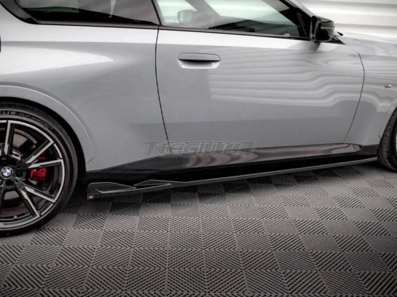 Maxton Design Side Skirts Diffusers V.1 BMW 2-Series Coupe M-Pack M240i G42 - Image 4