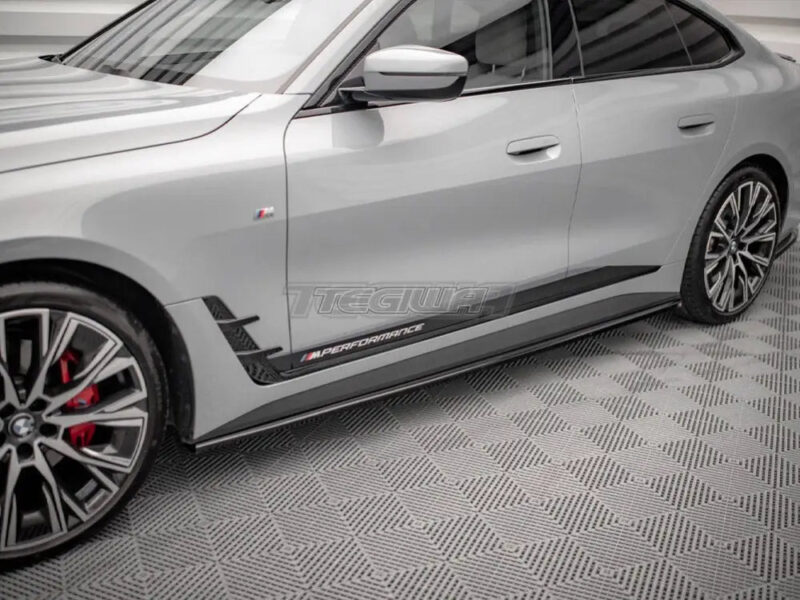 Maxton Design Side Skirts Diffusers V.1 BMW 4-Series Gran Coupe M-Pack G26 - Image 4