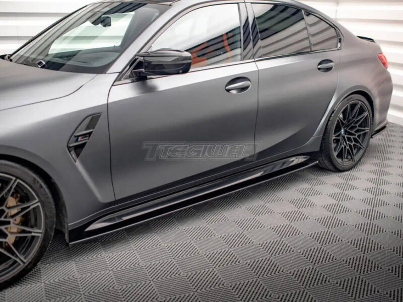 Maxton Design Side Skirts Diffusers V.1 BMW M3 G80 2021- - Image 3