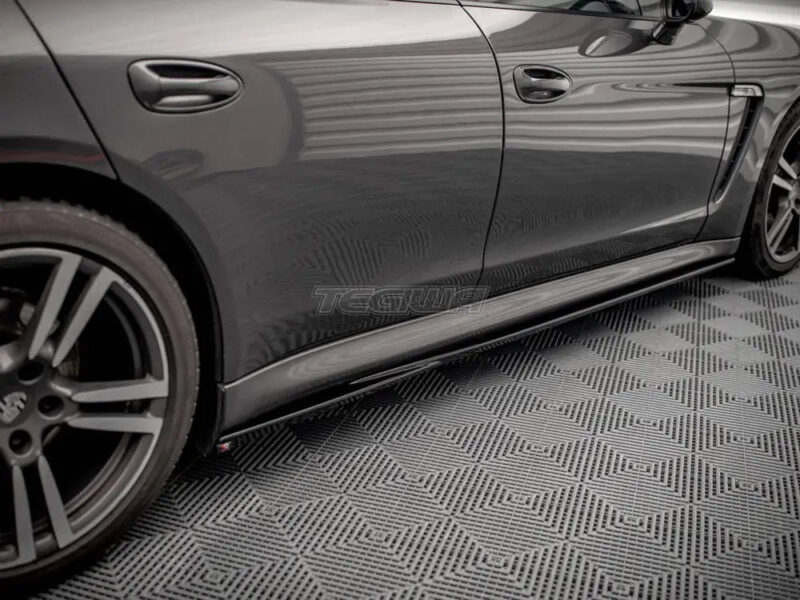 Maxton Design Side Skirts Diffusers V.1 Porsche Panamera Panamera Diesel Panamera Turbo 970 - Image 4