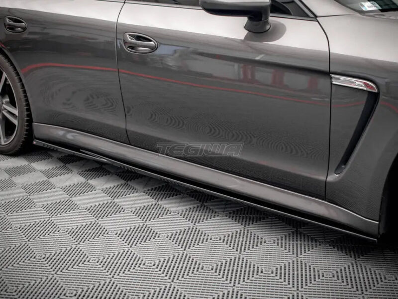 Maxton Design Side Skirts Diffusers V.1 Porsche Panamera Panamera Diesel Panamera Turbo 970 - Image 3