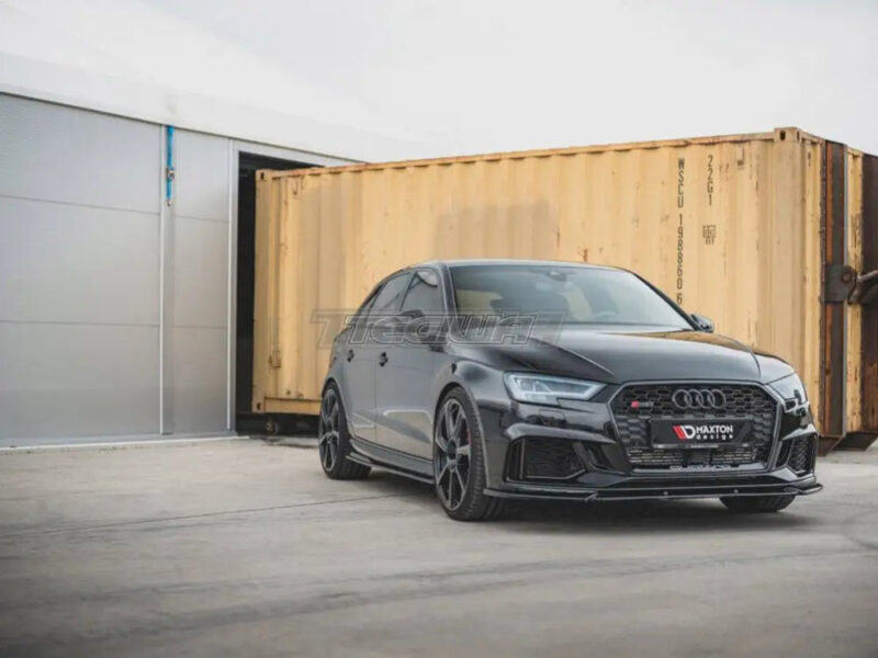 Maxton Design Side Skirts Diffusers V.2 Audi RS3 8V Sportback Facelift 2017-UP - Image 2
