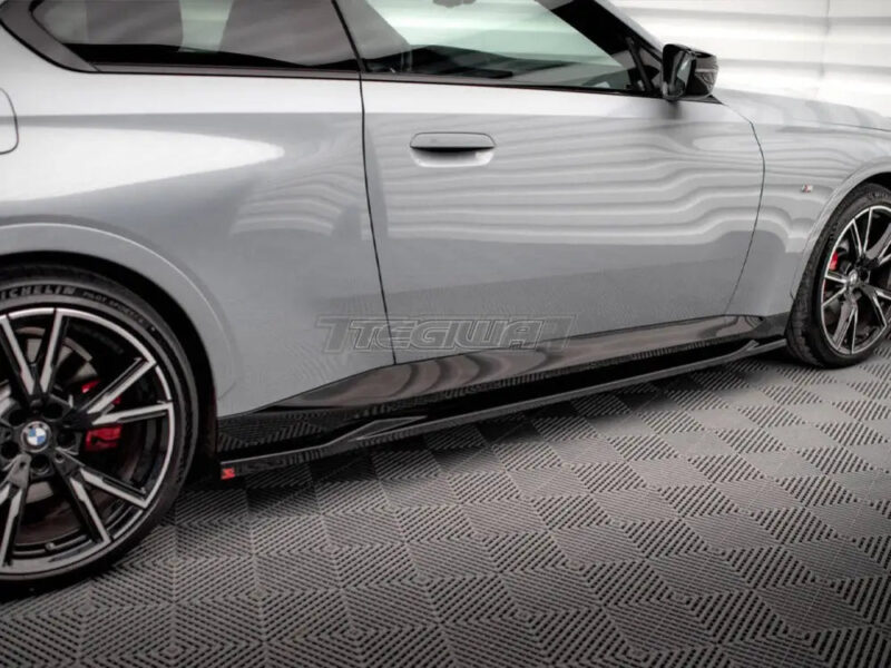 Maxton Design Side Skirts Diffusers V.2 BMW 2-Series Coupe M-Pack M240i G42 - Image 4