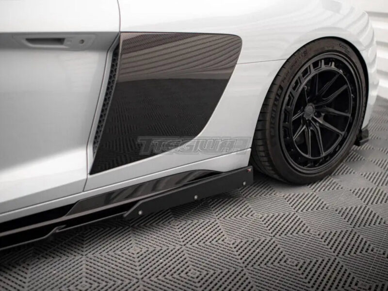 Maxton Design Side Skirts Diffusers V.2 + Flaps Audi R8 Mk2 Facelift - Image 5