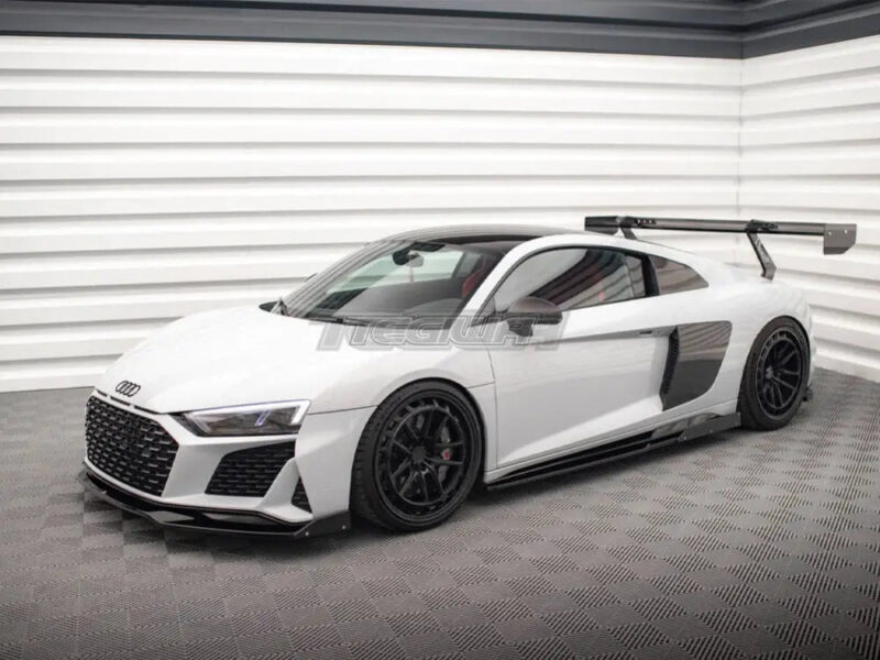Maxton Design Side Skirts Diffusers V.2 + Flaps Audi R8 Mk2 Facelift - Image 2