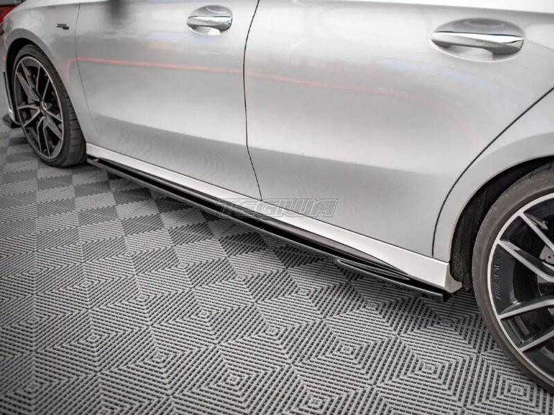Maxton Design Side Skirts Diffusers V.2 Mercedes A35 AMG V177 W177 2018- - Image 4