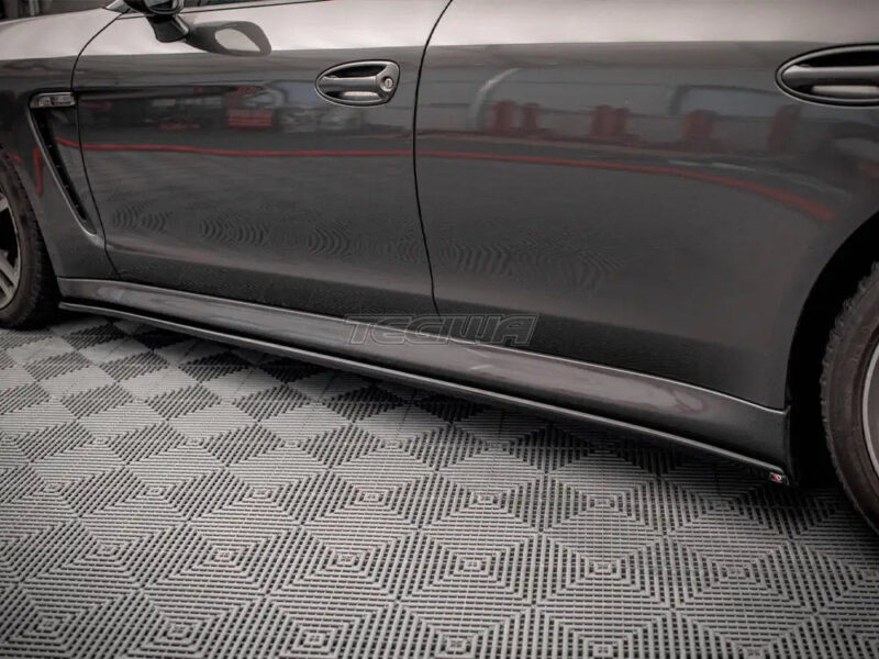 Maxton Design Side Skirts Diffusers V.2 Porsche Panamera Panamera Diesel Panamera Turbo 970 - Image 4
