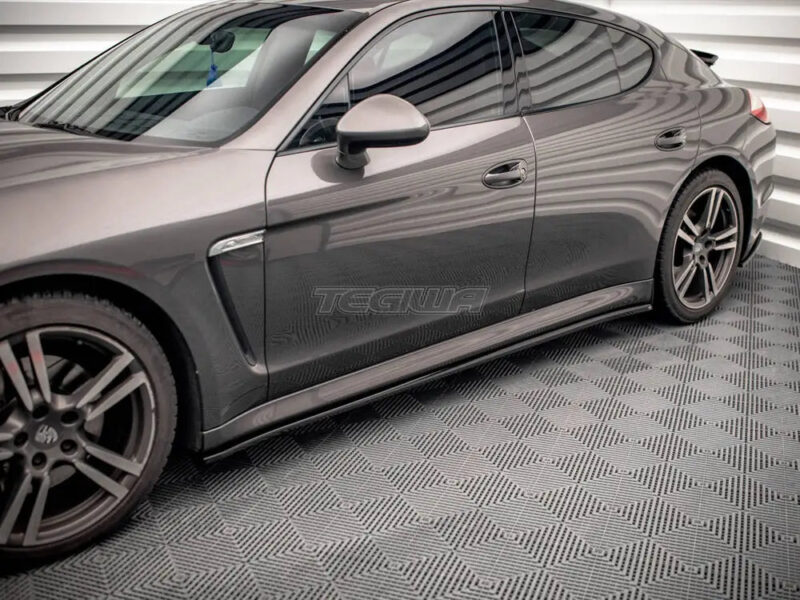 Maxton Design Side Skirts Diffusers V.2 Porsche Panamera Panamera Diesel Panamera Turbo 970 - Image 3