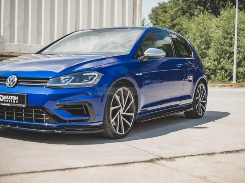 Maxton Design Side Skirts Diffusers V.4 Volkswagen Golf 7 R GTI Facelift 17-19 - Image 3