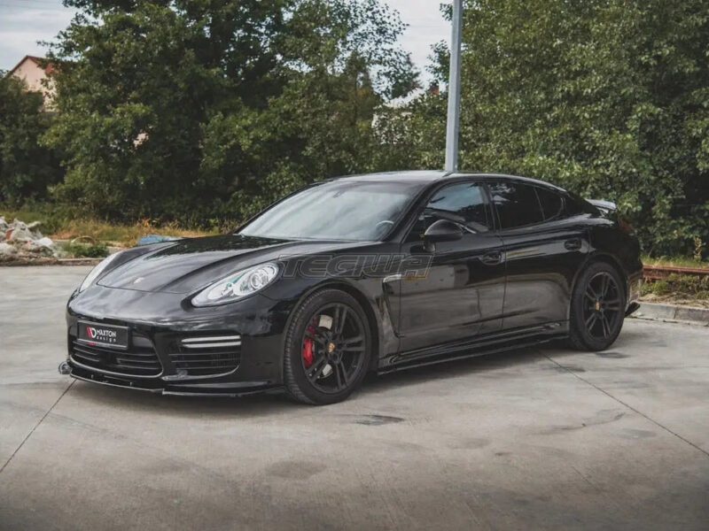 Maxton Design Side Skirts Diffusers V2 Porsche Panamera Turbo 970 Facelift 13-16 - Image 2