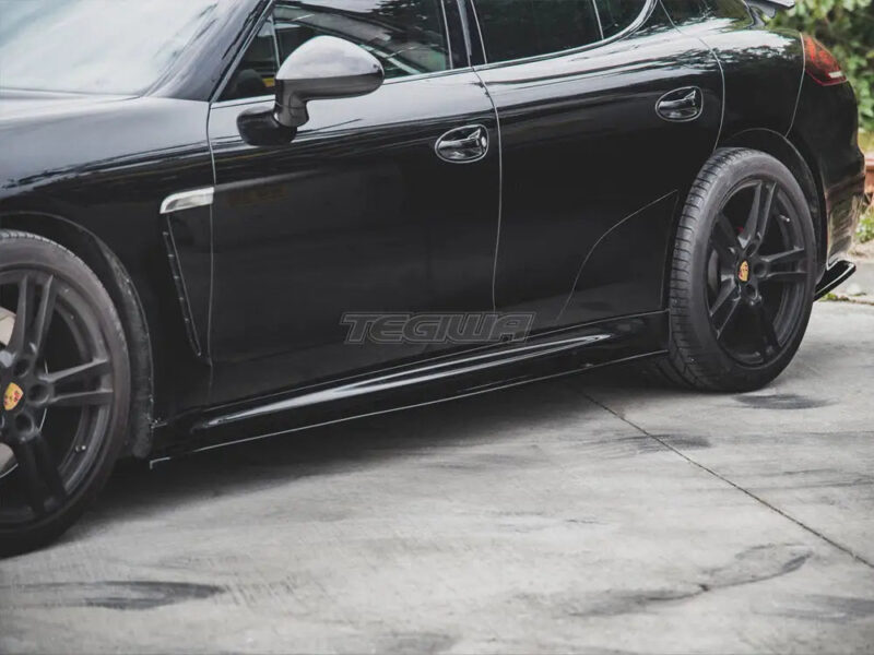 Maxton Design Side Skirts Diffusers V2 Porsche Panamera Turbo 970 Facelift 13-16 - Image 3