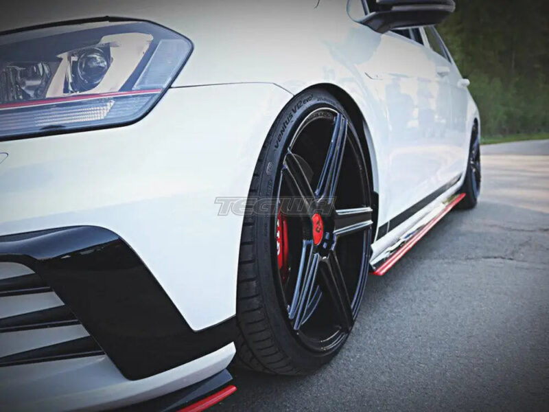 Maxton Design Side Skirts Diffusers Volkswagen Golf MK7 GTI Clubsport 16-17 - Image 2