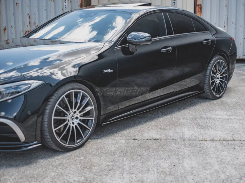 Maxton Design Side Skirts Splitters Mercedes-benz CLS AMG Line 53AMG C257 18-21 - Image 3