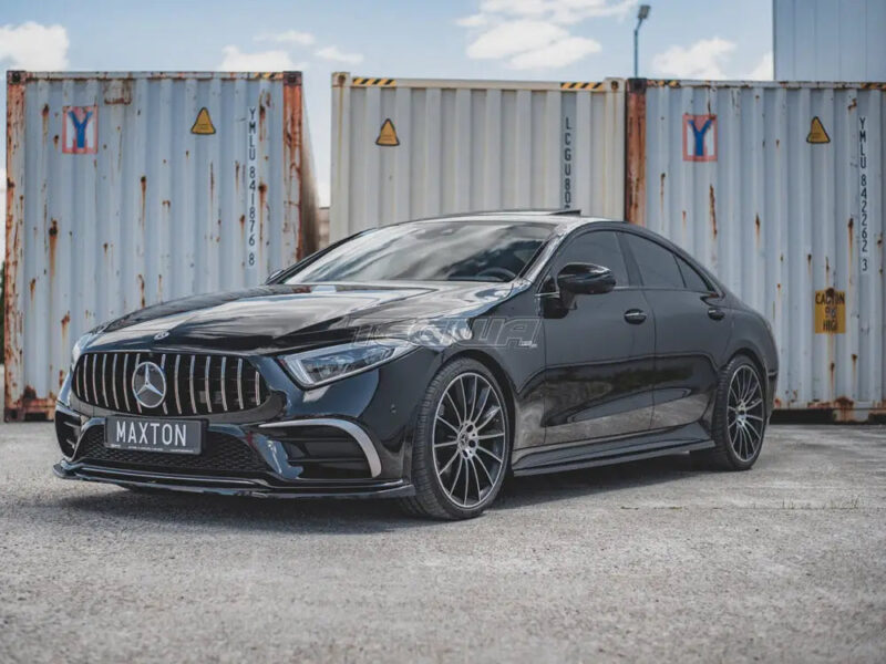 Maxton Design Side Skirts Splitters Mercedes-benz CLS AMG Line 53AMG C257 18-21 - Image 2