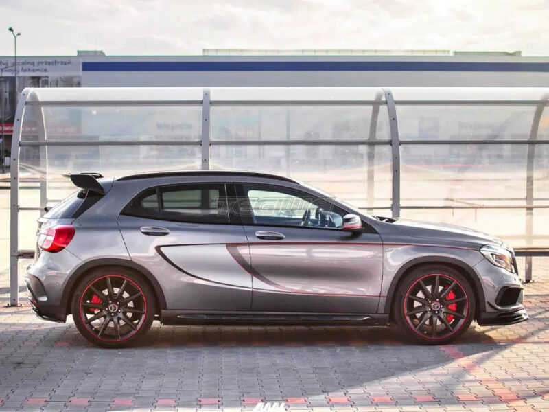 Maxton Design Side Skirts Splitters Mercedes-benz GLA 45 AMG SUV X156 Pre-facelift 14-17 - Image 3