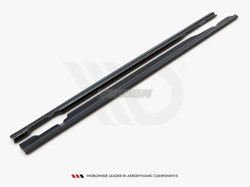 Maxton Design Side Skirts Splitters Mercedes C43 AMG W205 Sedan Estate 16-18 - Image 4